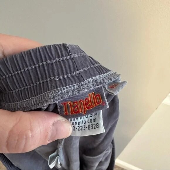 Vintage Tianello Gray Bemberg Tiered Maxi Skirt Large - Picture 8 of 16